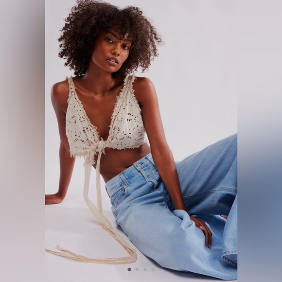 Magnolia Pearl Eyelet Faustine Wrap Tank